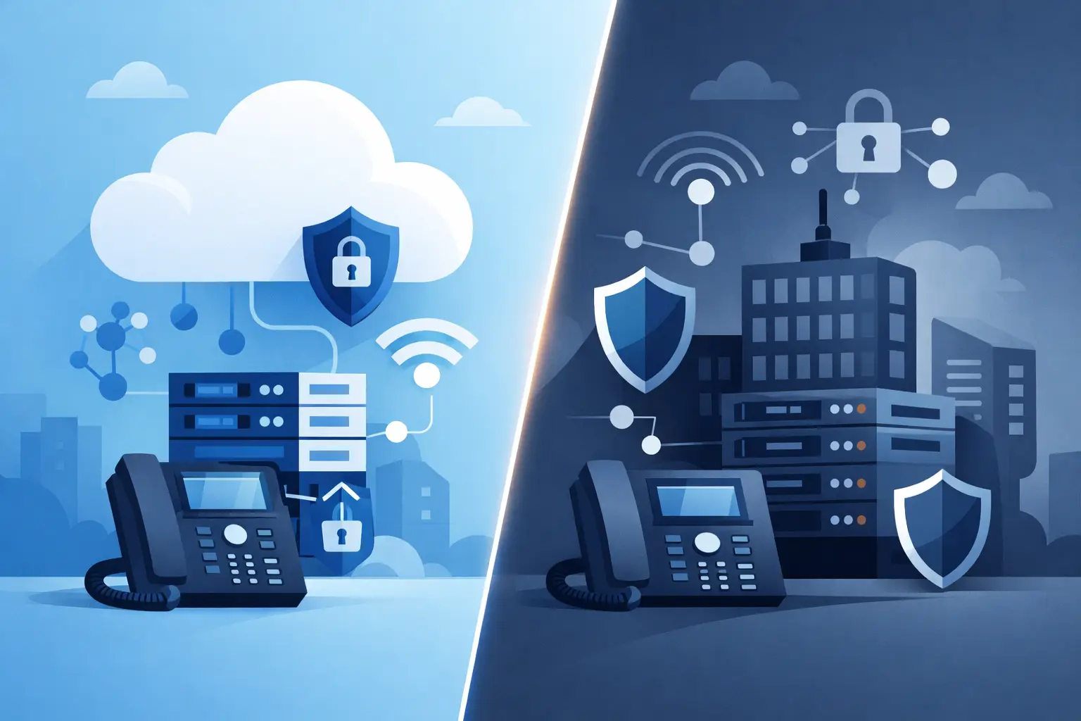 Cloud PBX vs On Premises for Secure Voice