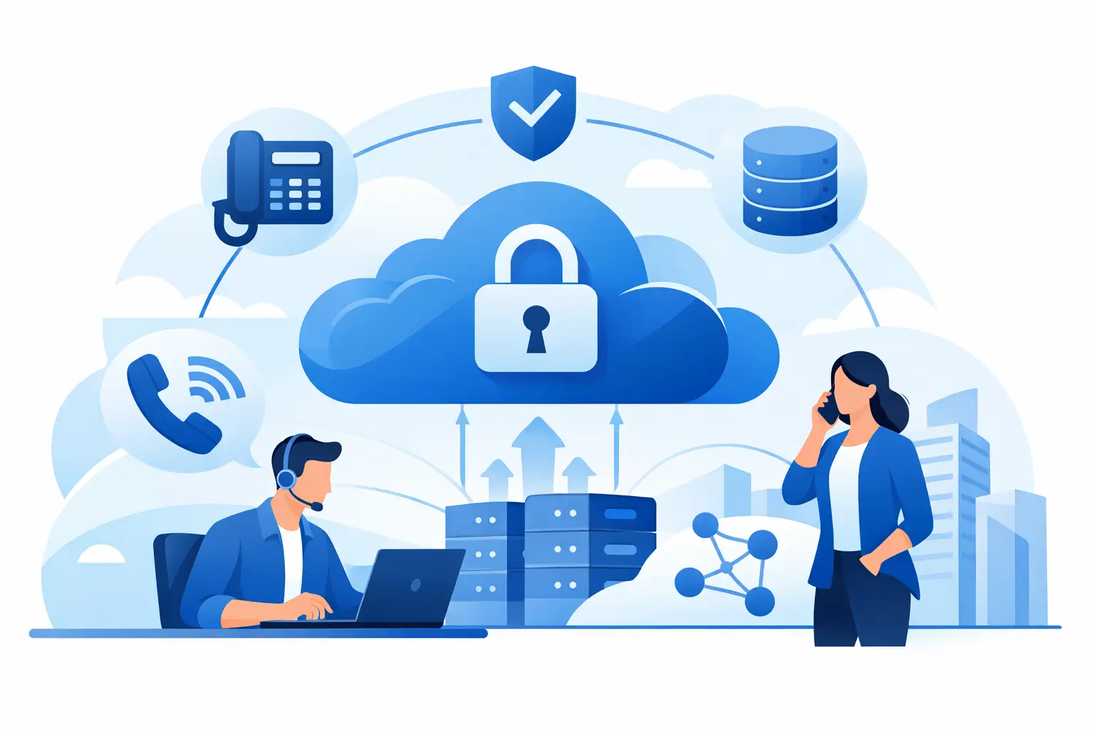Cloud Telephony for Secure, Scalable Calling