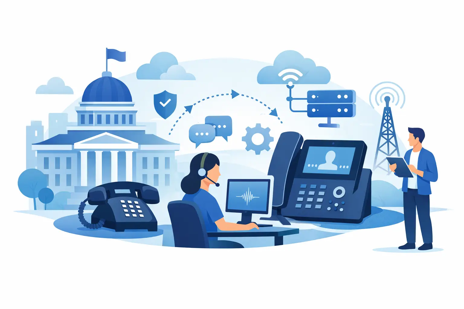 Government Agency Telephony Upgrade Plans