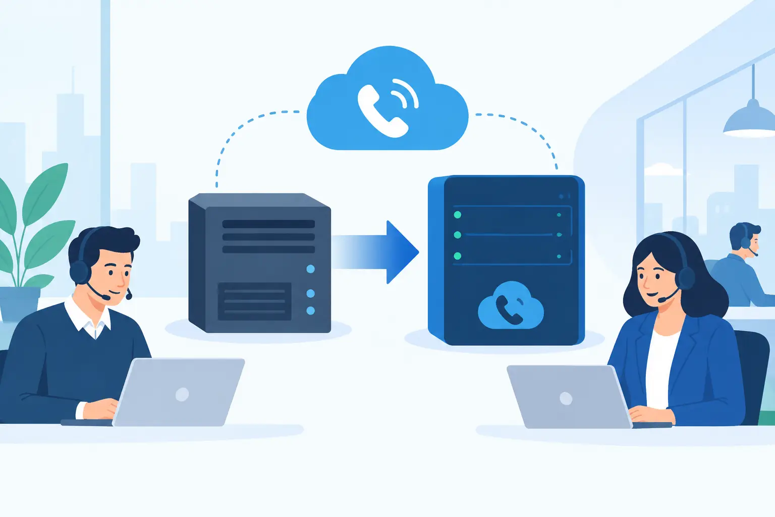 PBX Migration Without Disrupting Business Calls