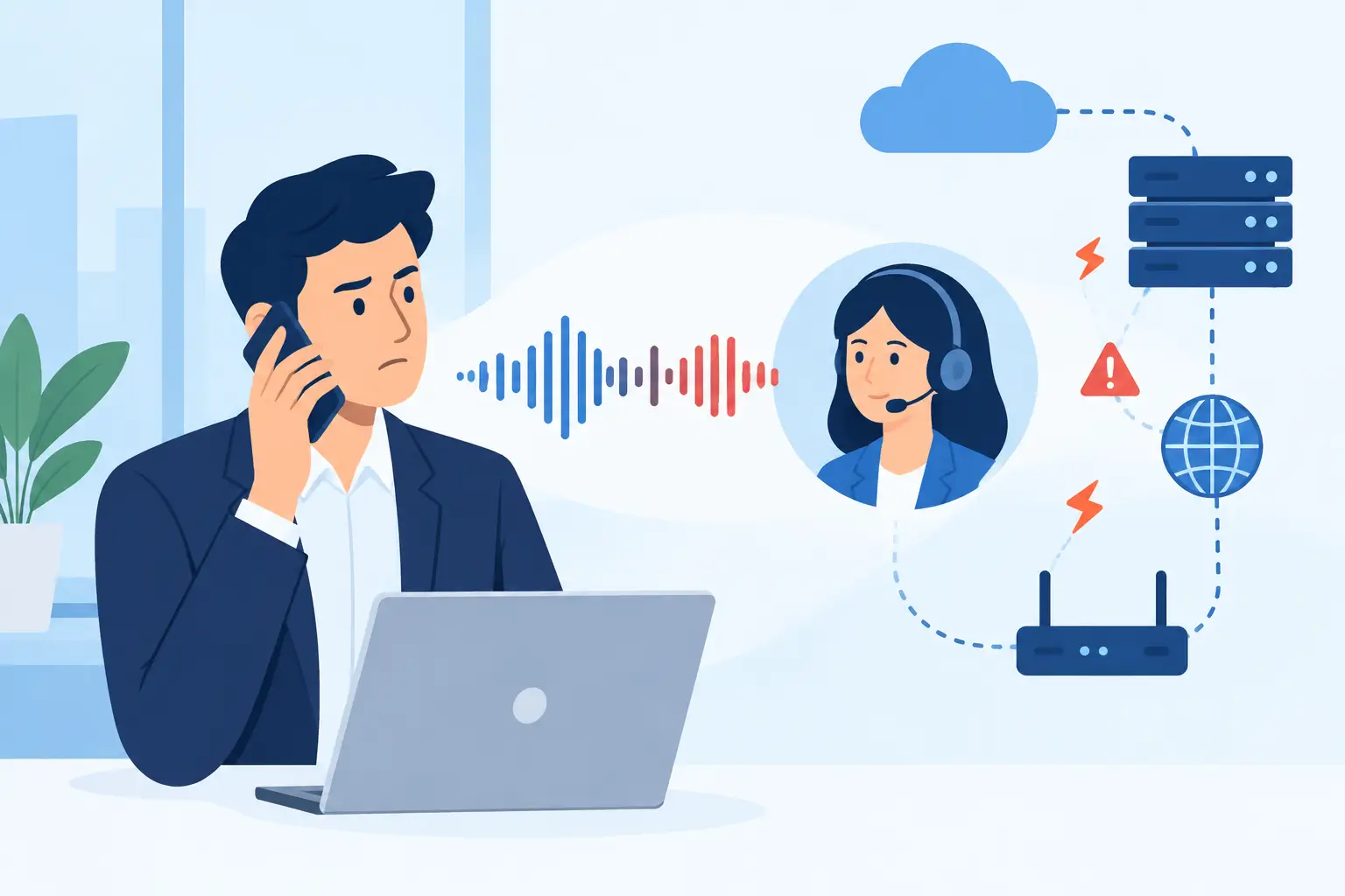 What Causes VoIP Jitter in Business Calls?